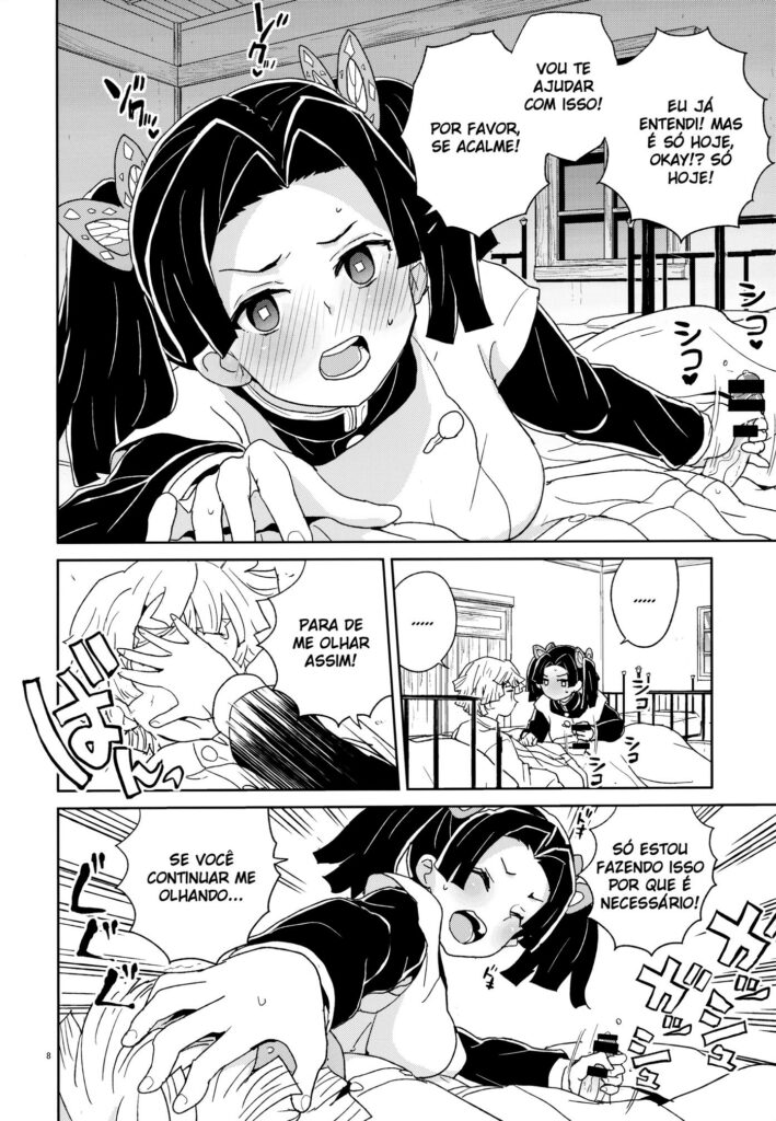 Kanao E Zenitsu Kimetsu No Yaiba Megahq Quadrinhos Porno E Hentai