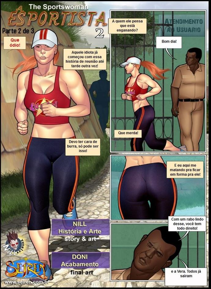 A esportista 2 parte 2 - quadrinhos eroticos