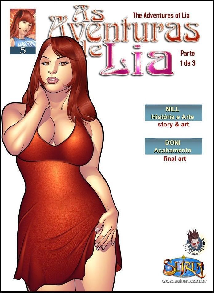 As aventuras eróticas de lia 5 parte 1 - hqs porno